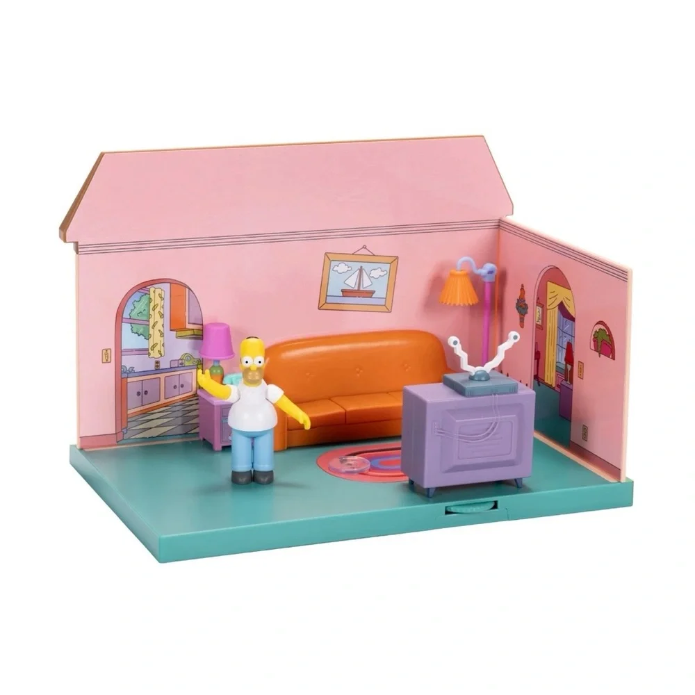 THE SIMPSONS Playhouse Diorama. NEW